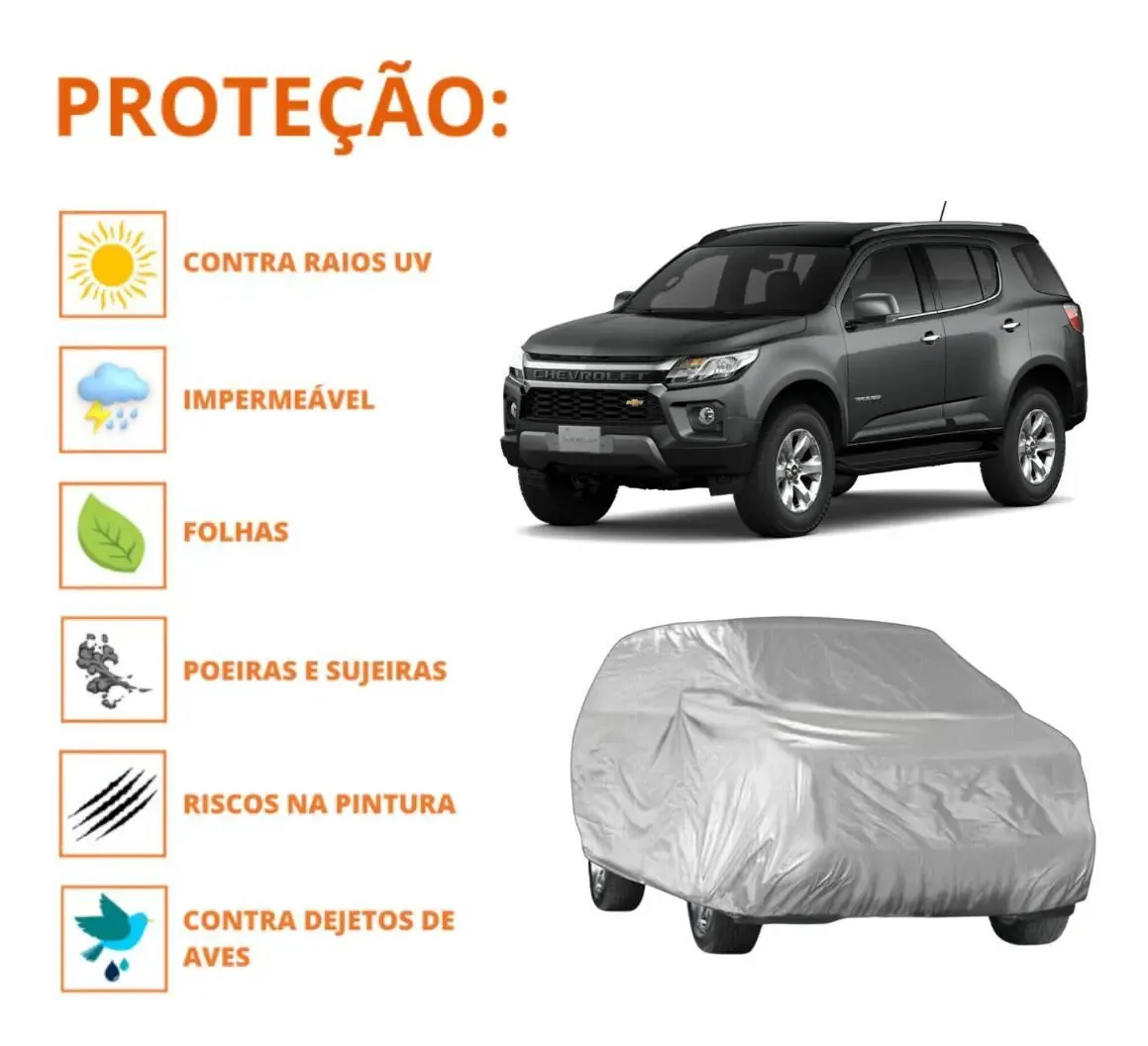 Capa Cobrir Carro Blazer Proteção E Qualidade Impermeável