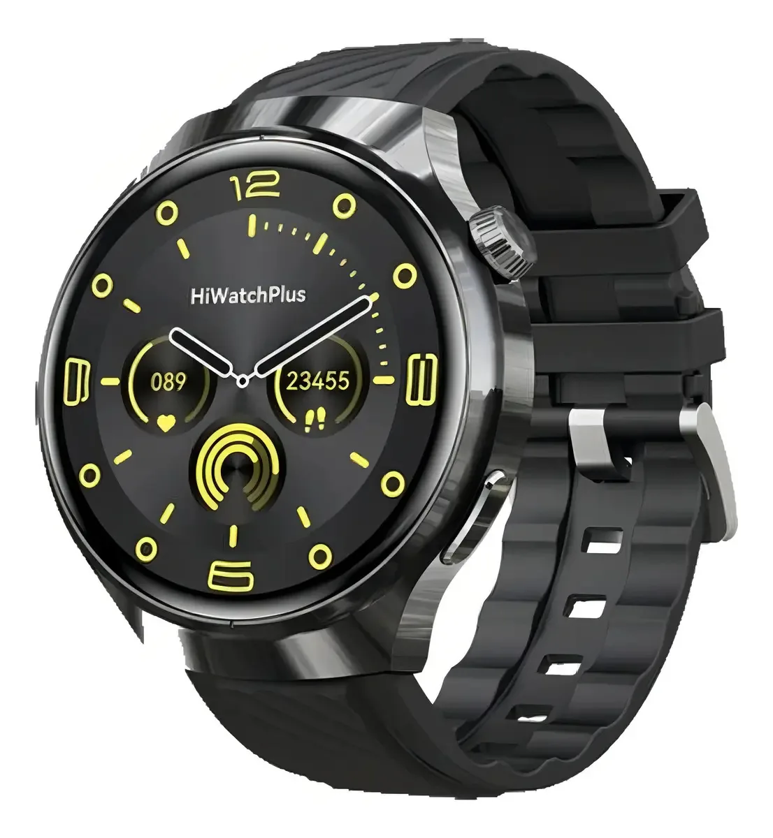 Smartwatch Smartwatch Gt4-z93 Pro 1.54 Silicone Zinc. Caixa Preto