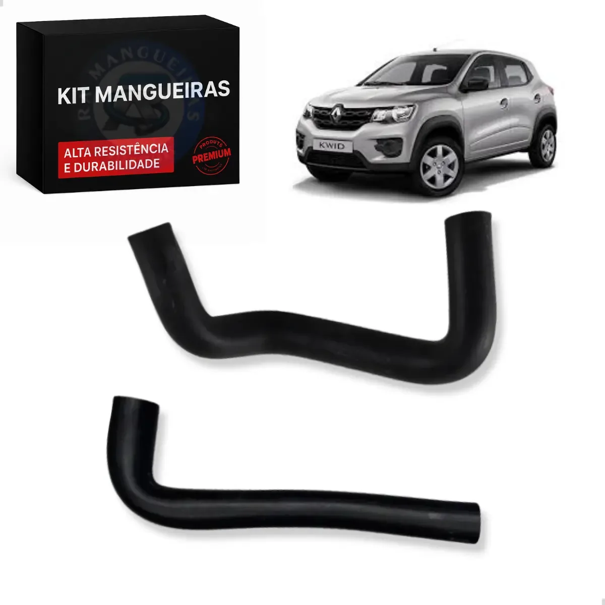 Kit Mangueiras Respiro Motor Para Renault Kwid 1.0 3 Cil