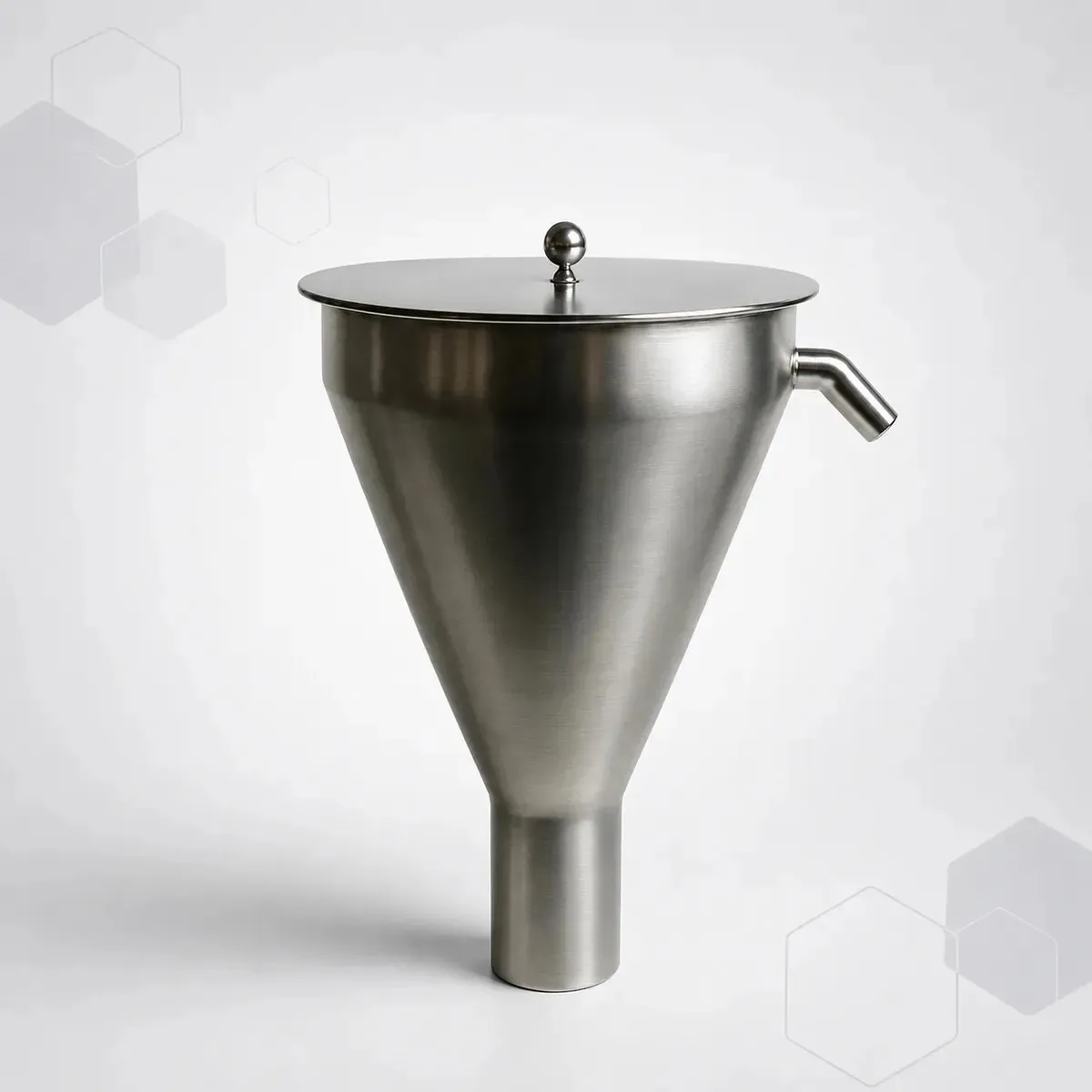 Expurgo Hospitalar Aço Inox 304 Ø30cm Pedalwater Higiene Médica