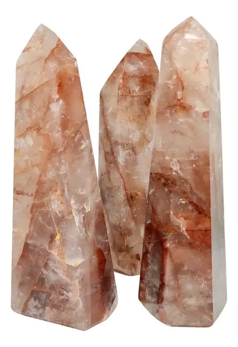 Cristal - Quartzo Hematóide Vermelho - G - Unidade