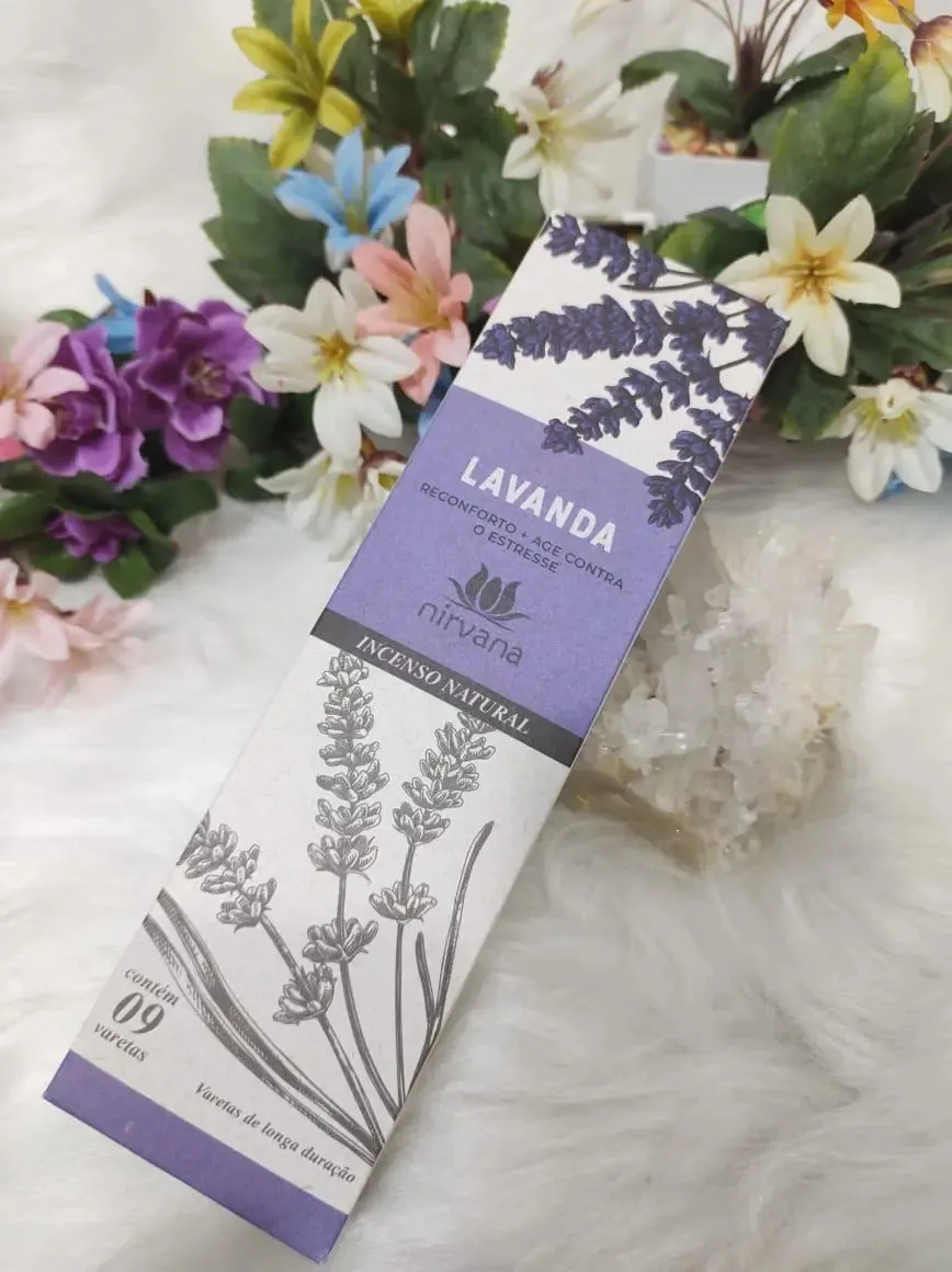 Incenso Natural - Nirvana - Lavanda