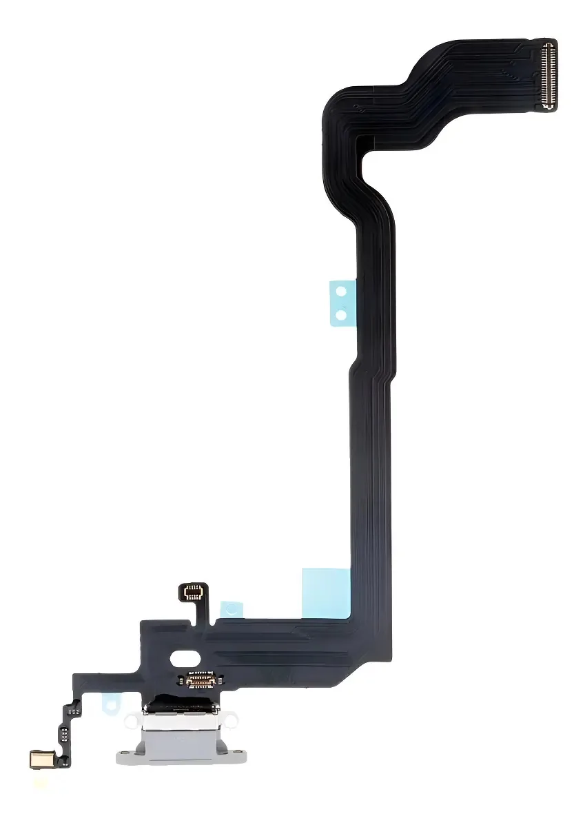 Placa Carga e Microfone Compatível iPhone X Modelos A1865 A1901 A1902
