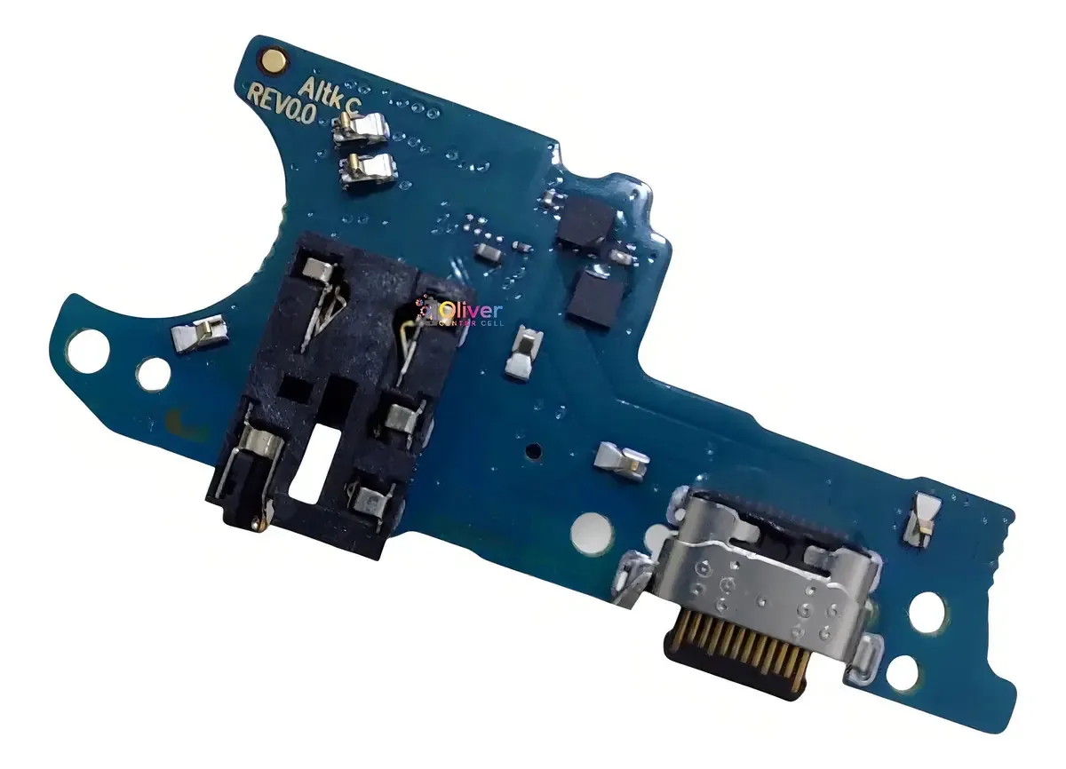 Placa Conector Carga Microfone IMD Compatível A02s SM-A025M