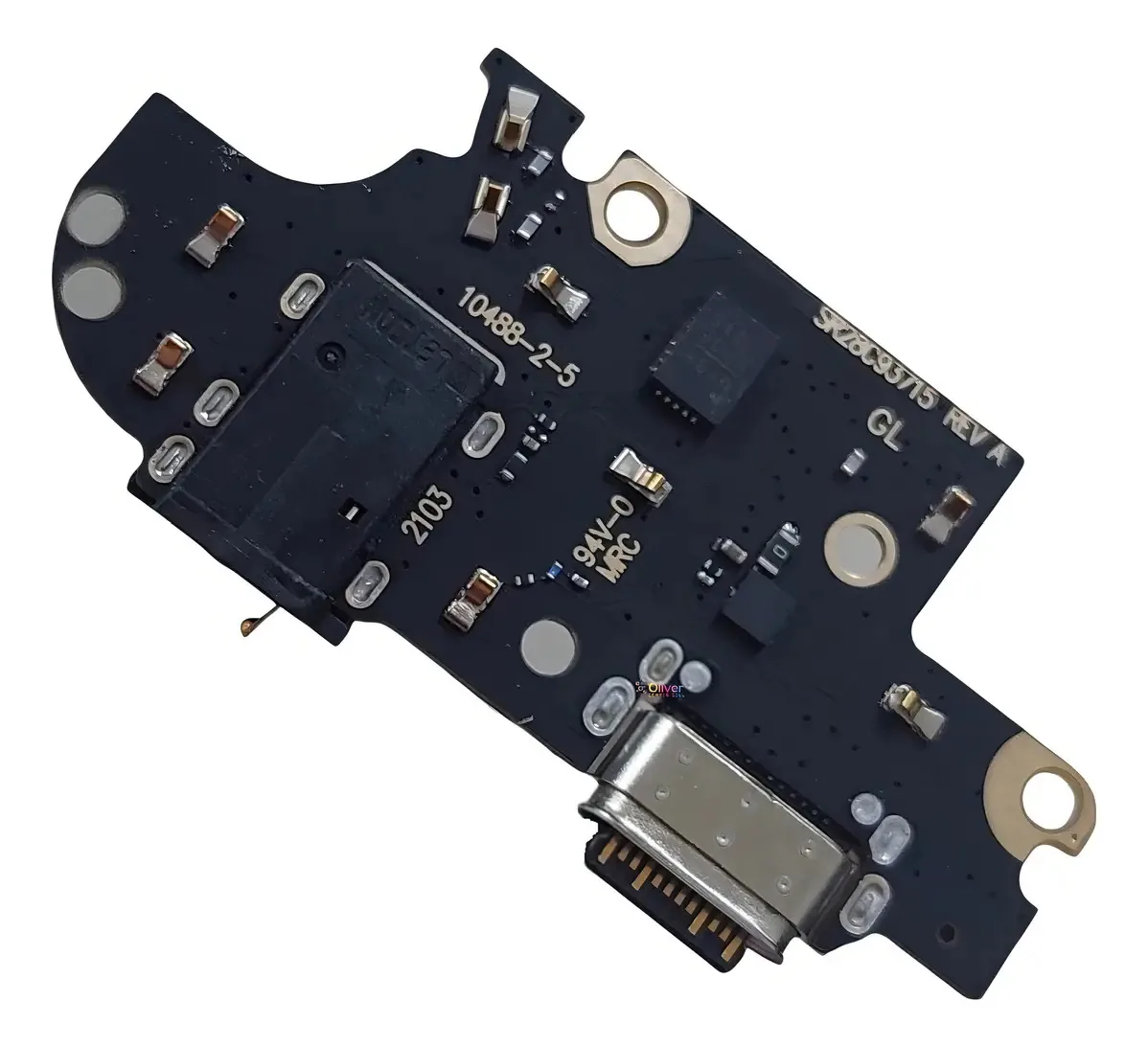 Placa Conector Carga E Microfone Para Moto G100 Xt2125