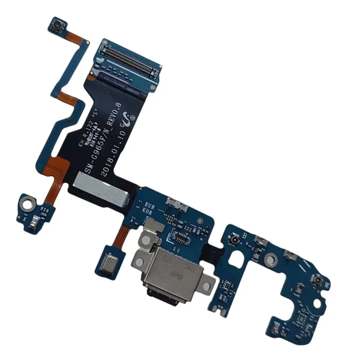 Placa Conector Carga Compatível Galaxy S9 Plus S9+ Sm-g965f
