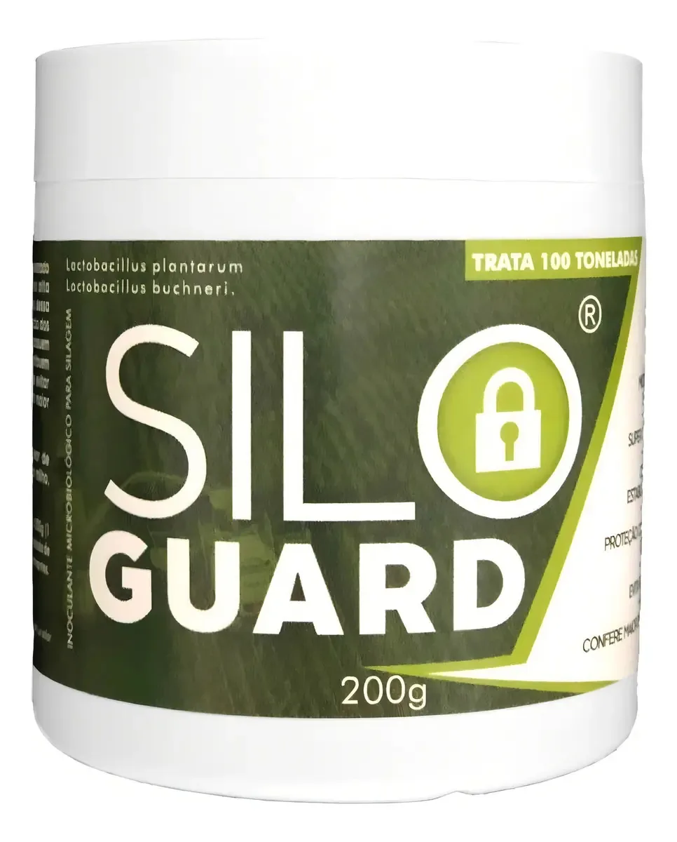 Inoculante Silagem Braspec Biotecnologia SiloGuard 100 Ton Reduz Fungos