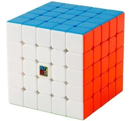 Cubo Mágico Moyu Meilong 5x5x5 Stikerless Plástico 6,2cm