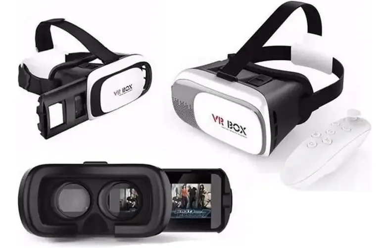 Óculos Vr 3d + Controle Bluetooth - Valecom