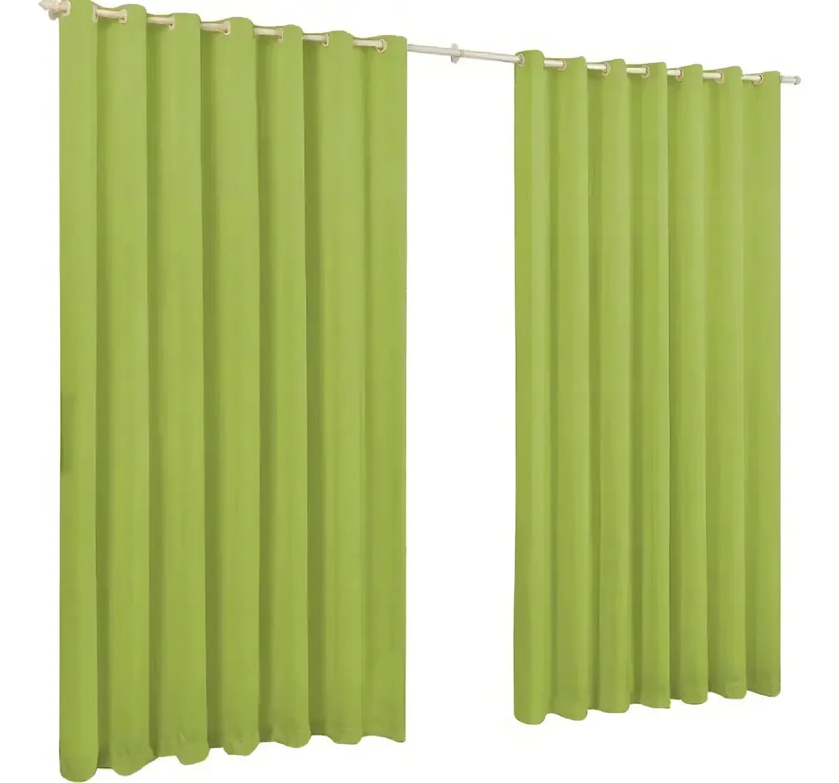 Cortina Roma Cor Verde