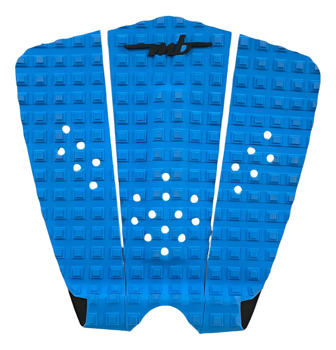 Deck Antiderrapante Prancha De Surf - Cola 3m Cor Azul / Preto