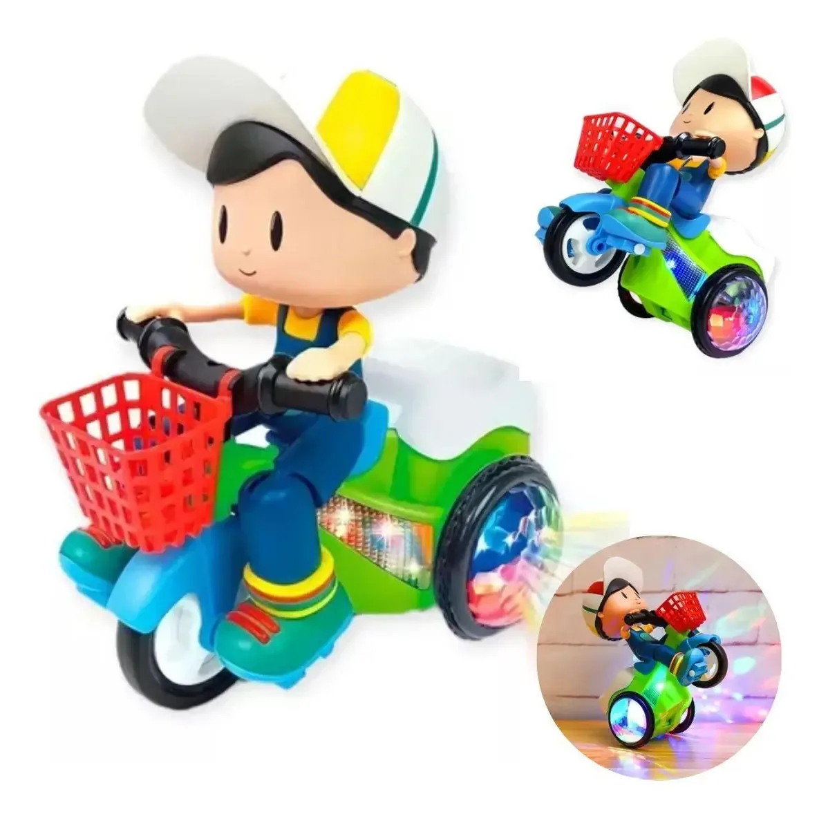 Carro De Brinquedo Tricycle Azul