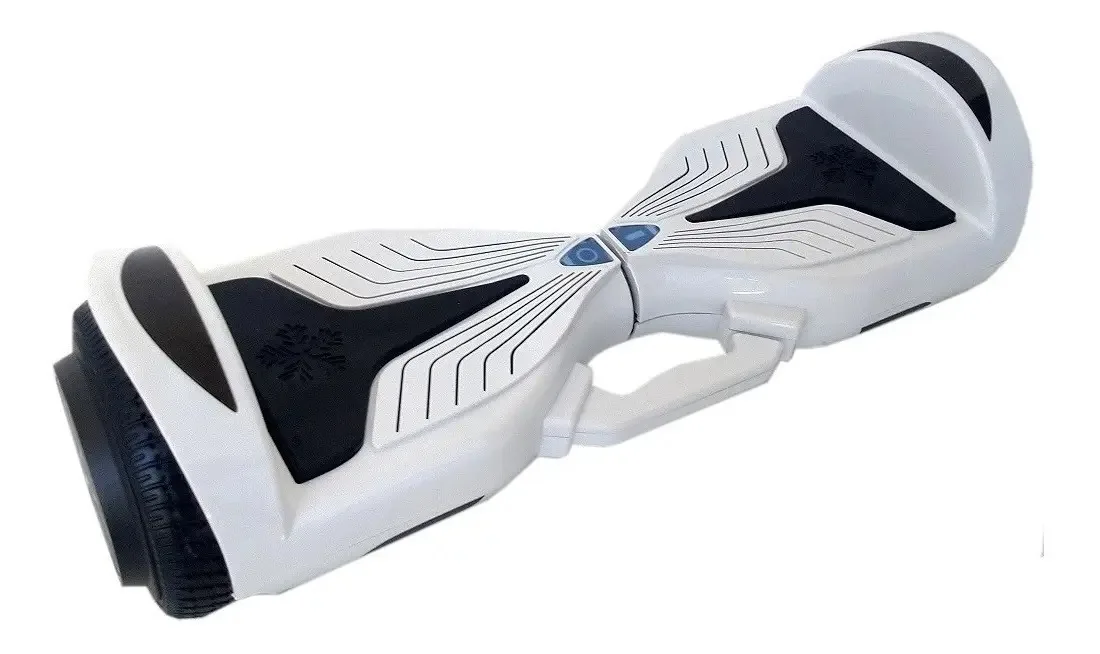 Hoverboard 6,5 Polegadas Skate Elétrico Bluetooth Com Led Cor Branco
