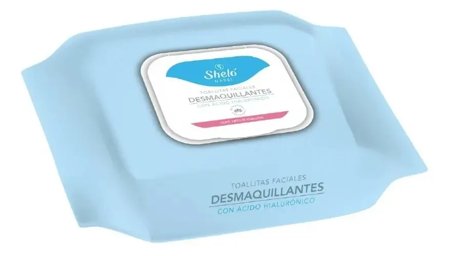 Toalhas de Limpeza Facial com Ácido Hialurônico 25p
