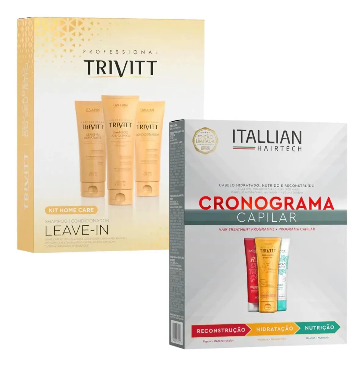 Kit Homecare Trivitt Com Leave-in + Conograma Capilar