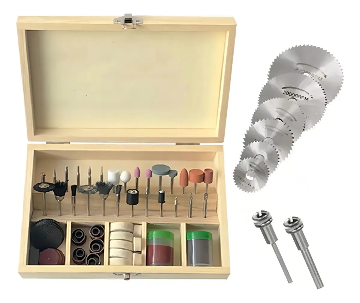 Jogo De Lâmina De Serra Para Micro Retífica + Kit 100 Peças