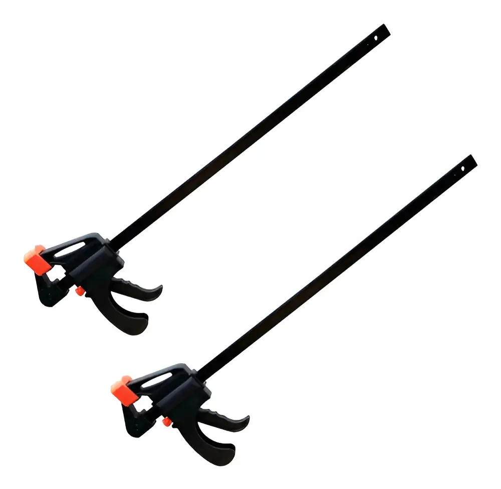 Kit 2 Grampos Sargento 600mm 24pol. De Aperto Rápido Charbs