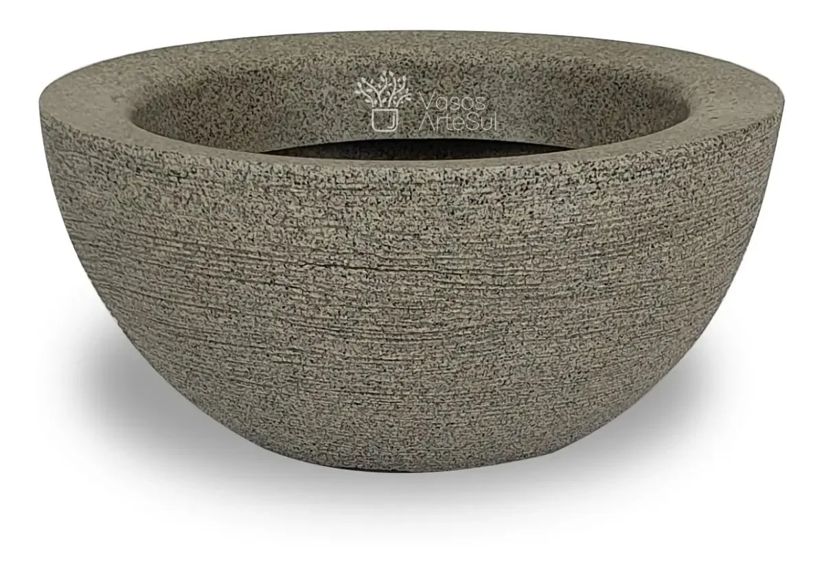 Vaso Decorativo Bacia Mini Cor Concreto