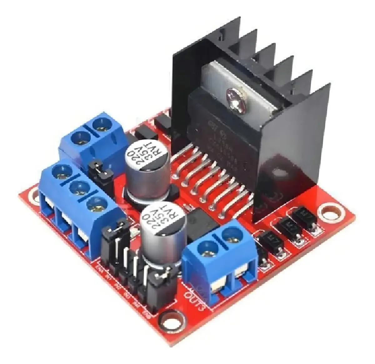 Driver Motor Ponte H Dupla L298n Arduino Pic Automação