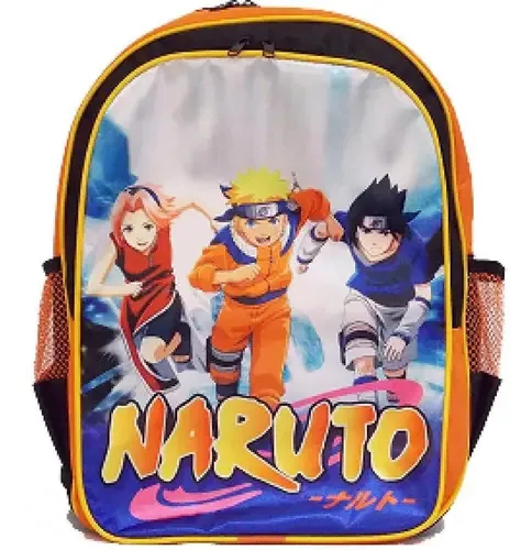 Mochila Infantil Naruto Costas