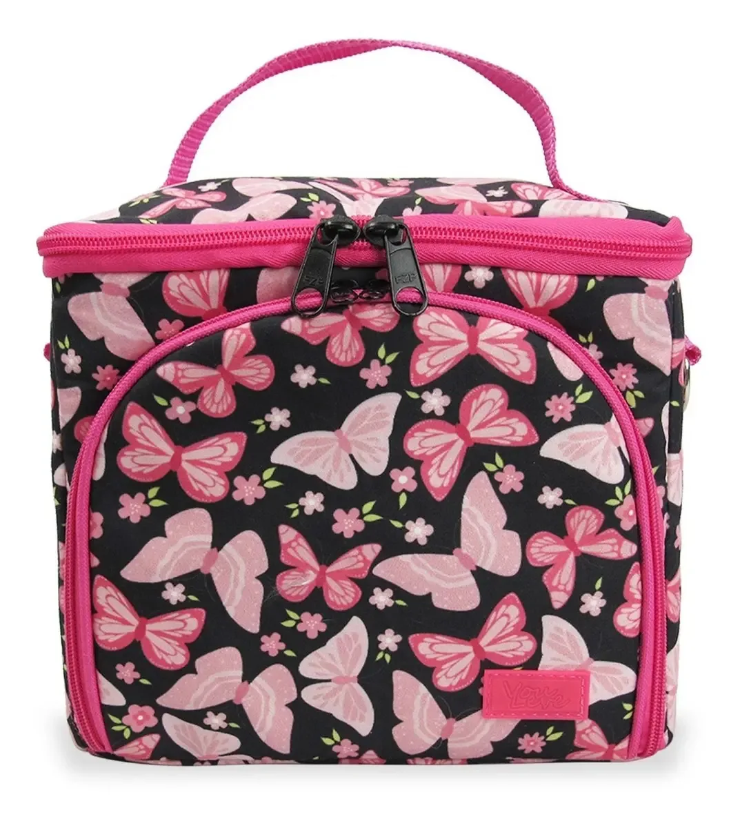 Lancheira Fitness Térmica C/ 2 Aberturas 7,5litros Cor Rosa