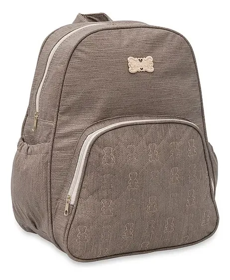 Mochila Bebê Maternidade Caqui