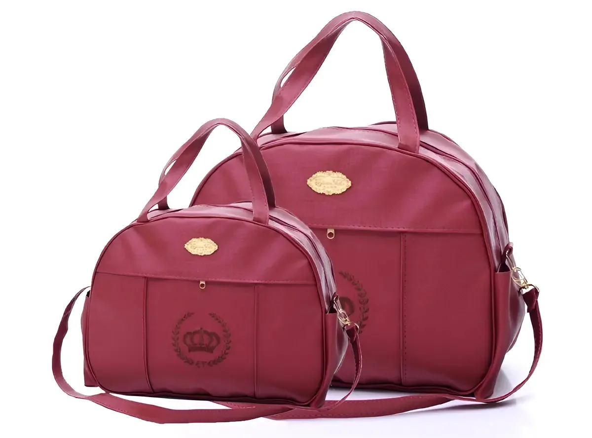 Kit Bolsas Bebê Maternidade Dream 2 Peças Rosa