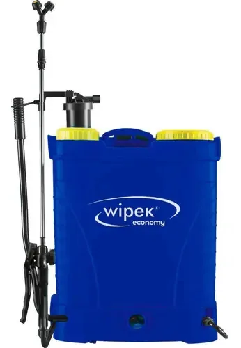 Pulverizador Costal A Bateria E Manual 18l 4hrs Wipek 2 Em 1