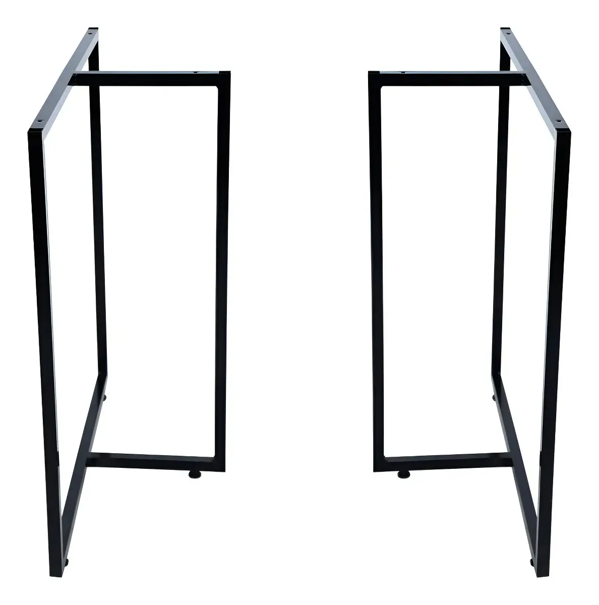Pé De Mesa 75 X 68 Kit Com 2 Unidades Pé De Ferro Industrial