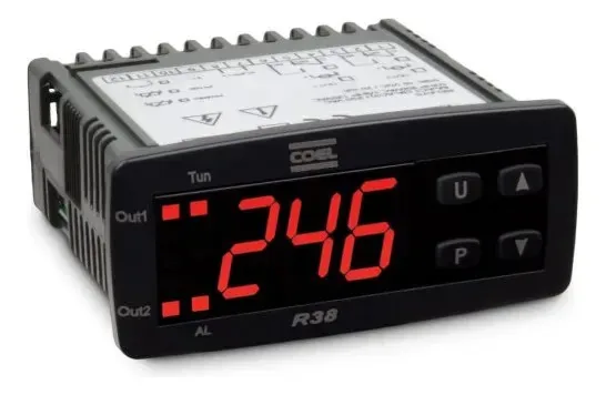 Controlador Digital Refrigeração R38hfrr 240v Coel