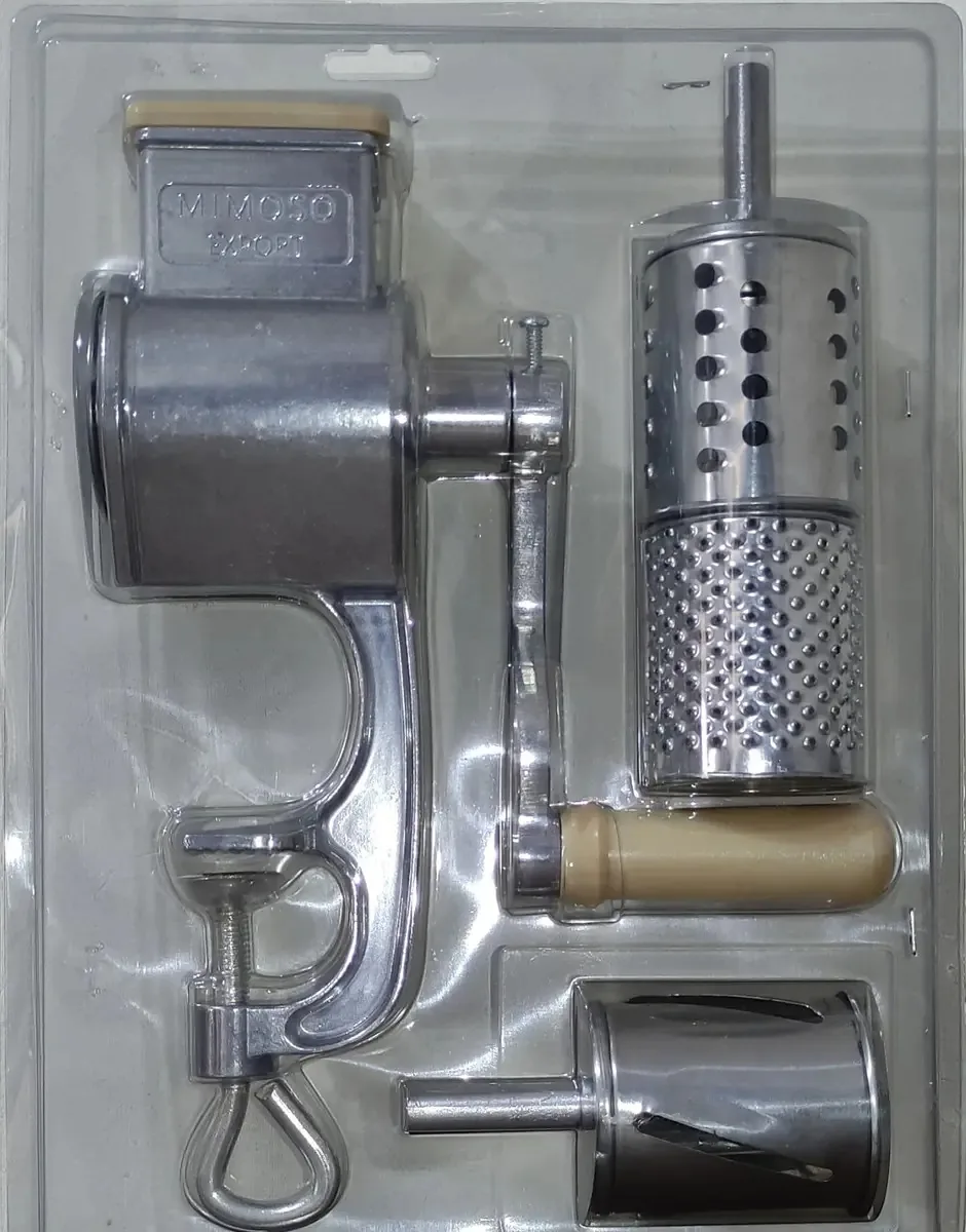 Ralador Multiuso Alumínio C/ 4 Ralos (polido) - Mimoso