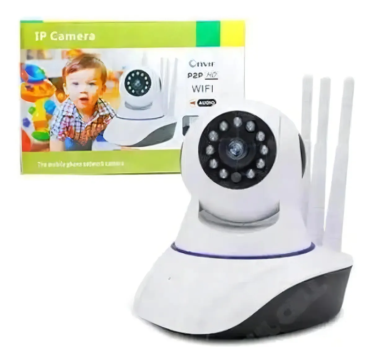 Babá Eletrônica Com Wifi Robozinho Audio Hd 1.3m