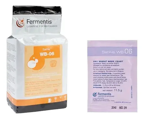 Fermento Fermentis Ale WB-06 para Cerveja de Trigo