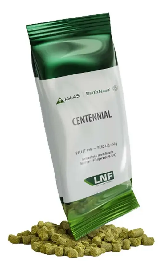 Lúpulo Centennial Pellet 50g Lnf 10% Alfa Ácidos Origem EUA Pale Ale IPA
