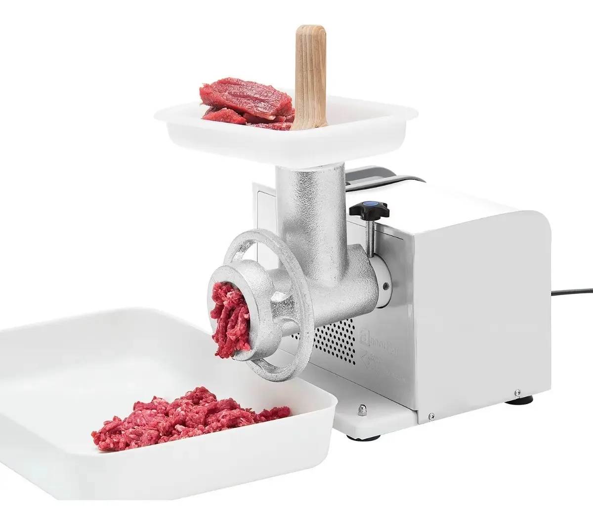 Máquina Moedor Carne Elétrico Embutidos Linguiça Bolacha Nº5 220 Volts