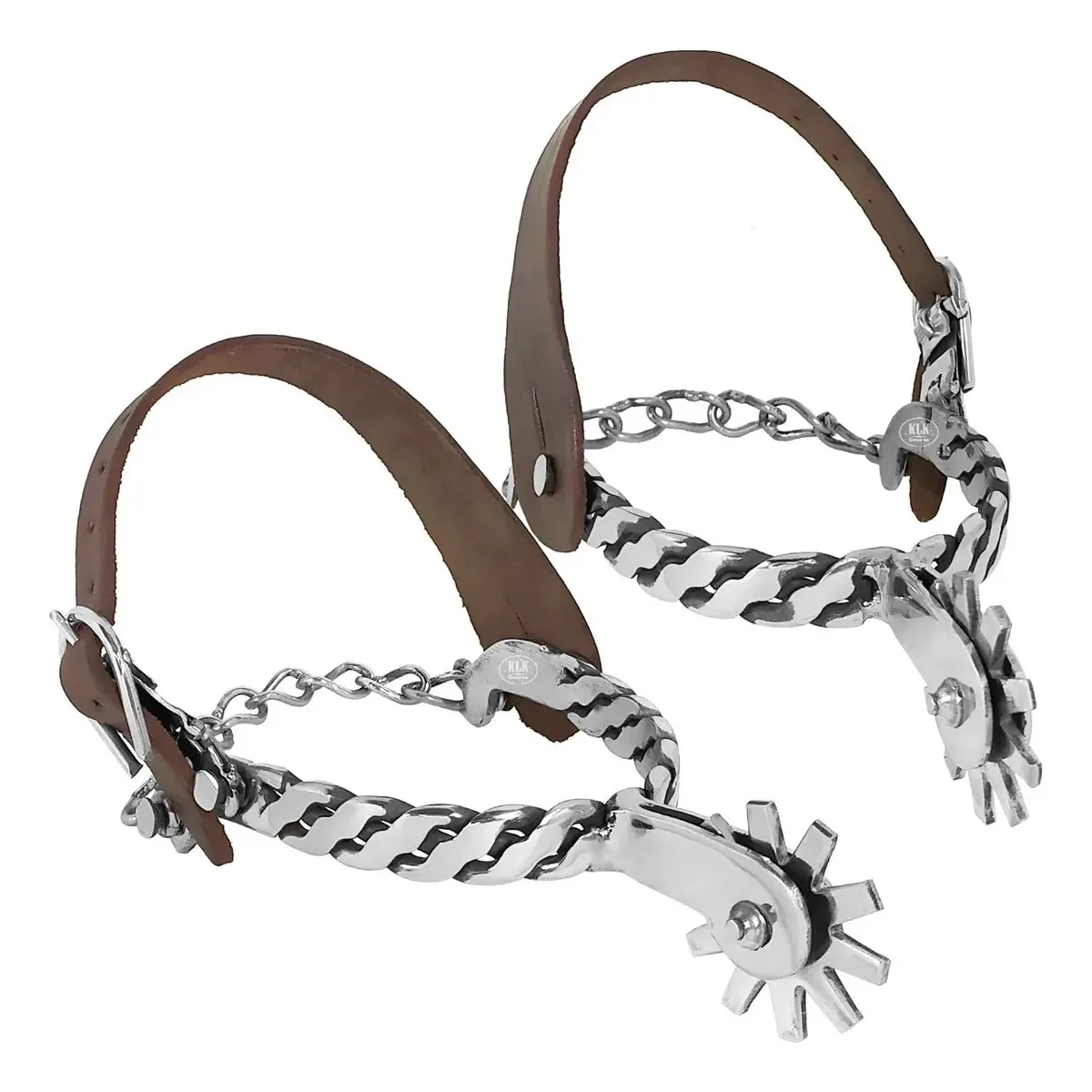 Espora Gv Inox Correia Cavalo