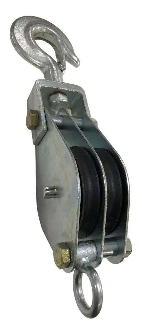 Cadernal Com 2 Roldanas 60mm 1/2'' 700kg - Koch