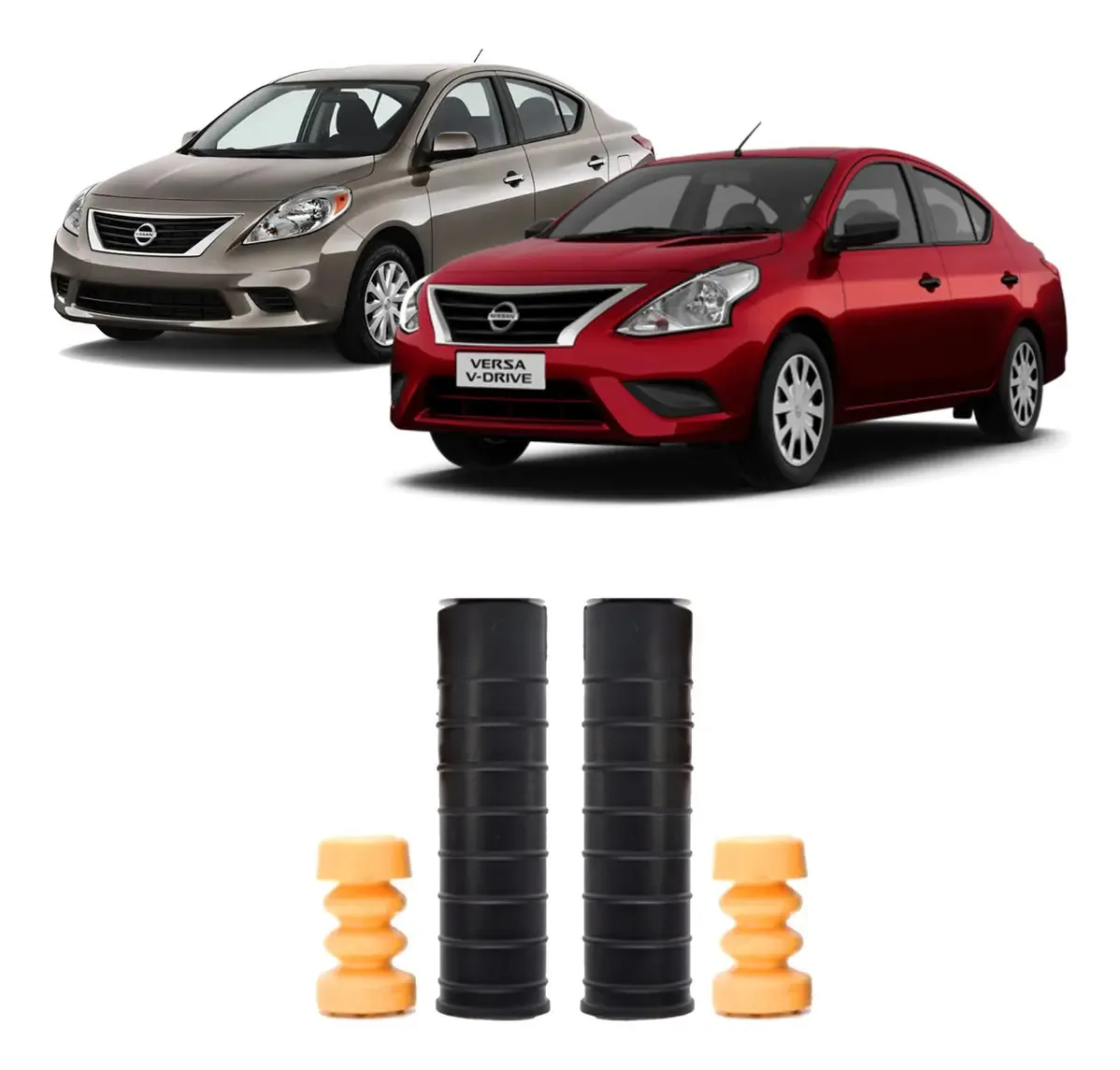 Reparo Guarda Pó Traseiro Nissan Versa 2011-2014 - Auto Flex