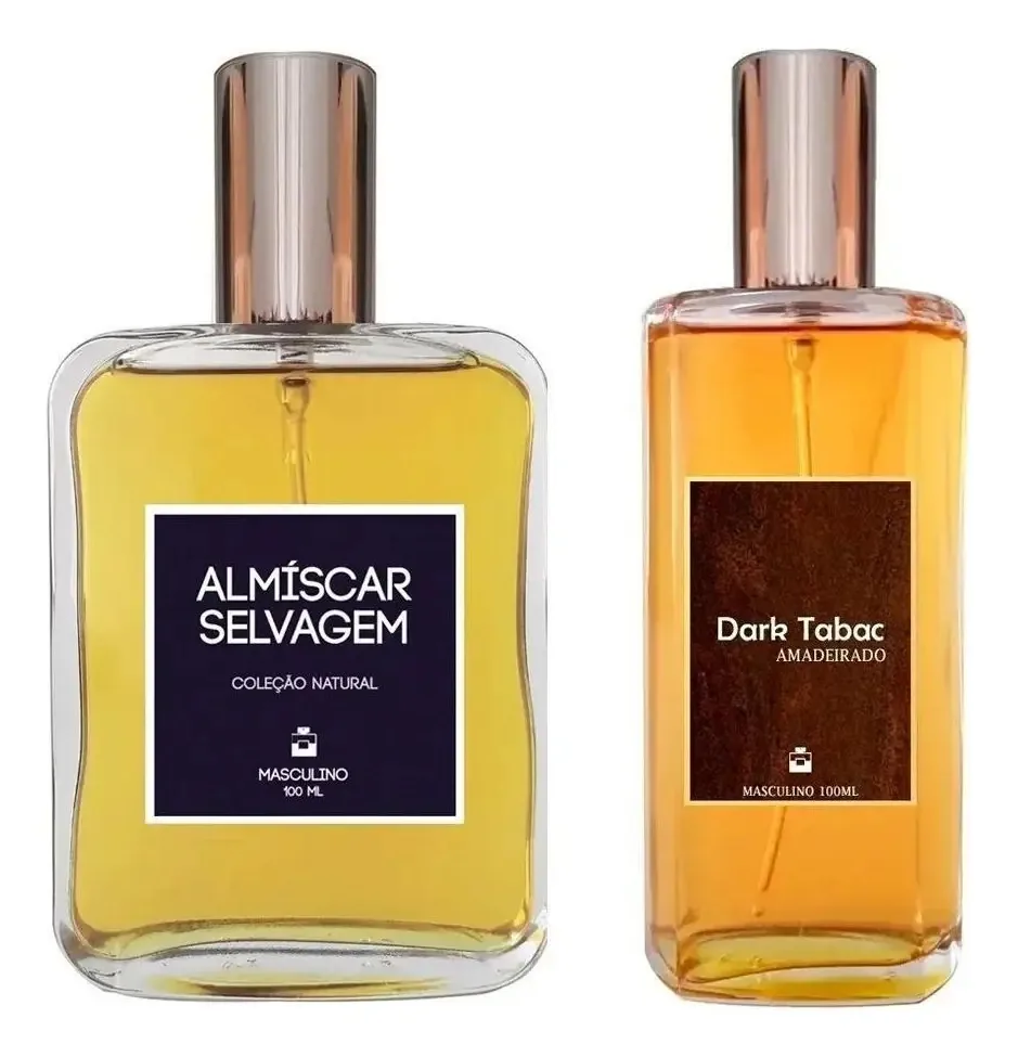 De 2 Perfumes 100ml - Almíscar Selvagem + Dark Tabac
