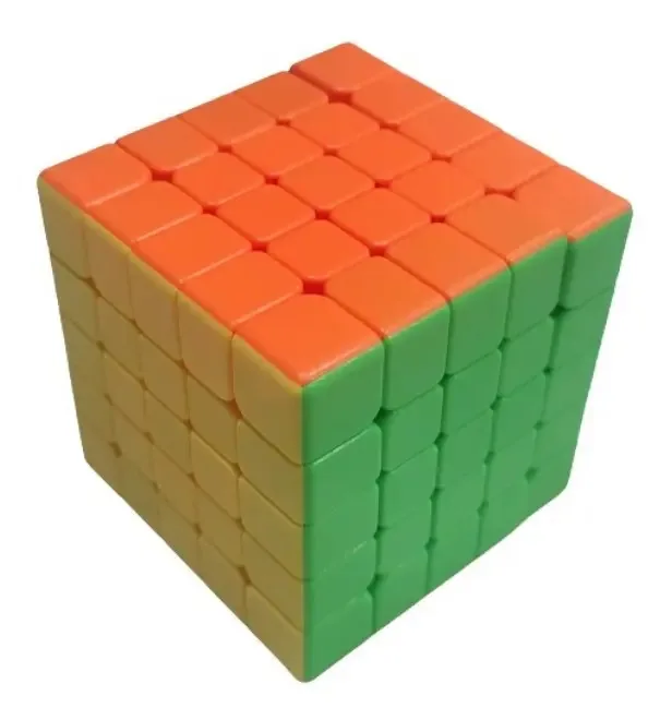 Cubo Mágico 5x5x5 Profissional Speed Stickerless