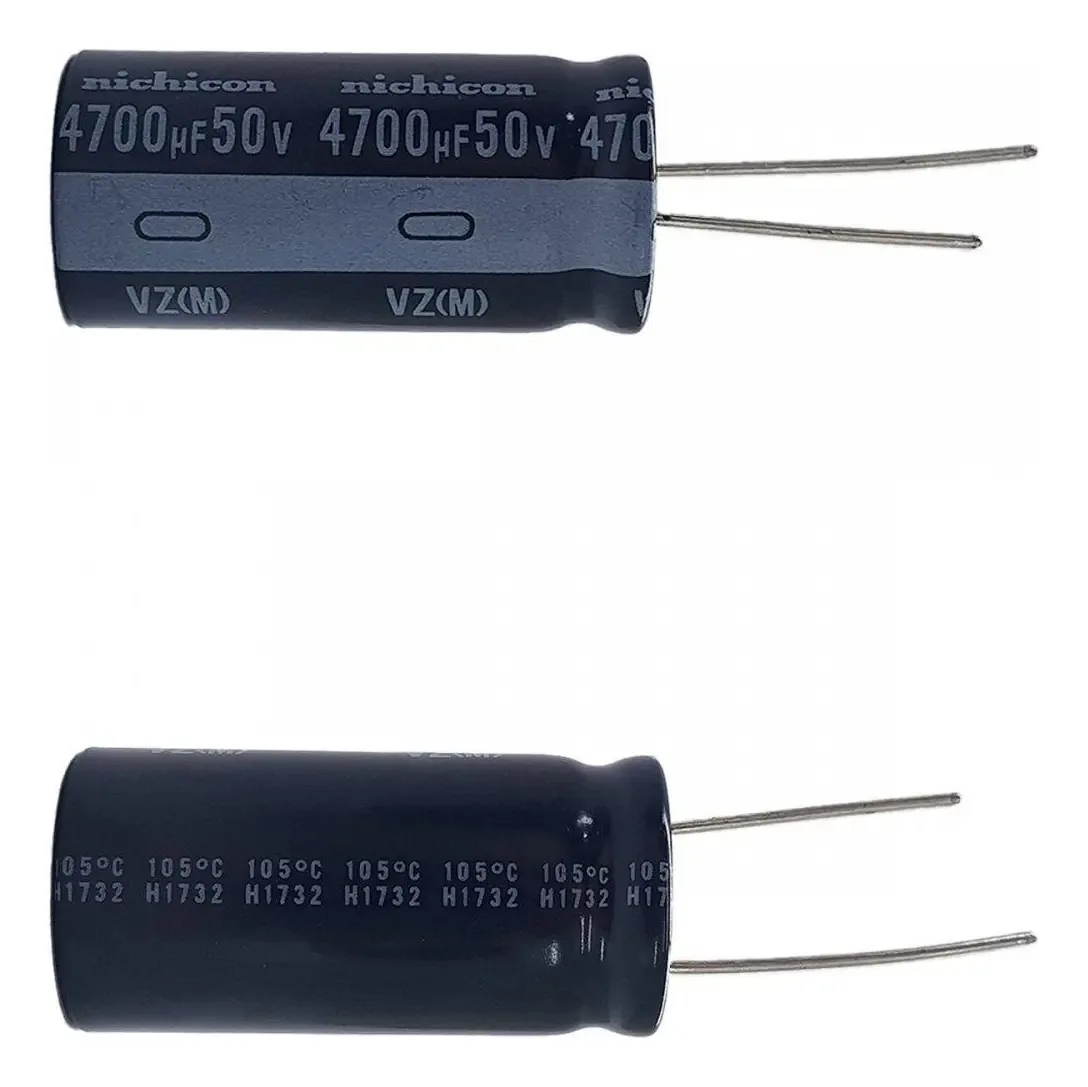 Capacitor Eletrolitico Nichicon 4700uf 50v Ukt1h472mrd