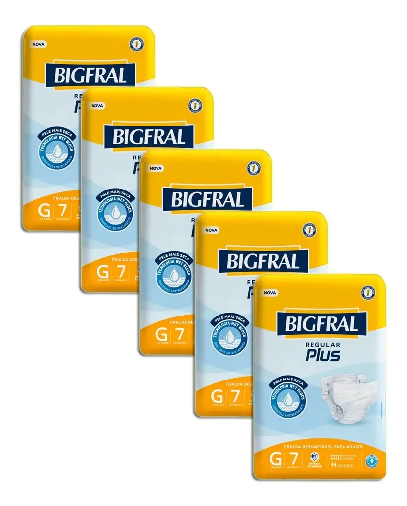 Fraldas para adultos Ontex Regular Plus