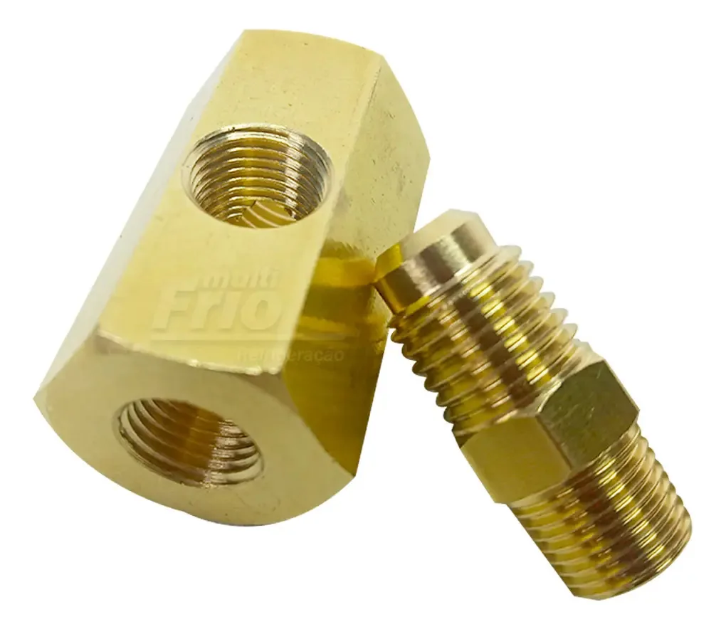 Adaptador Suryha Para Vacuômetro Analógico 7CFM Com Três Entradas