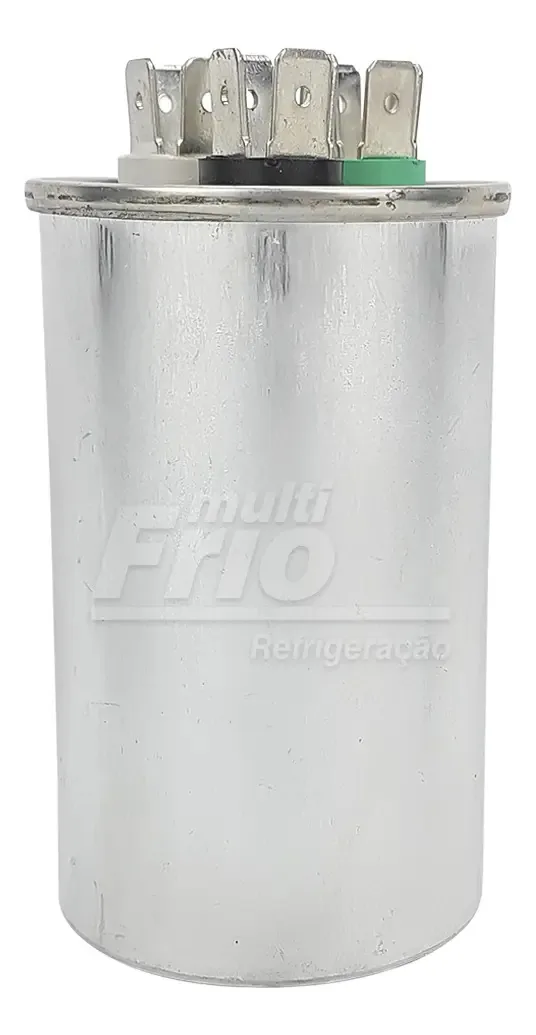 Capacitor Permanente 45 + 2,5uf 450v Duplo P/ Climatização