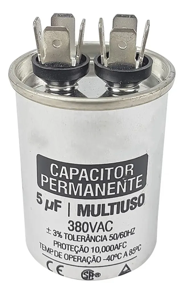 Capacitor Permanente 5uf 380v