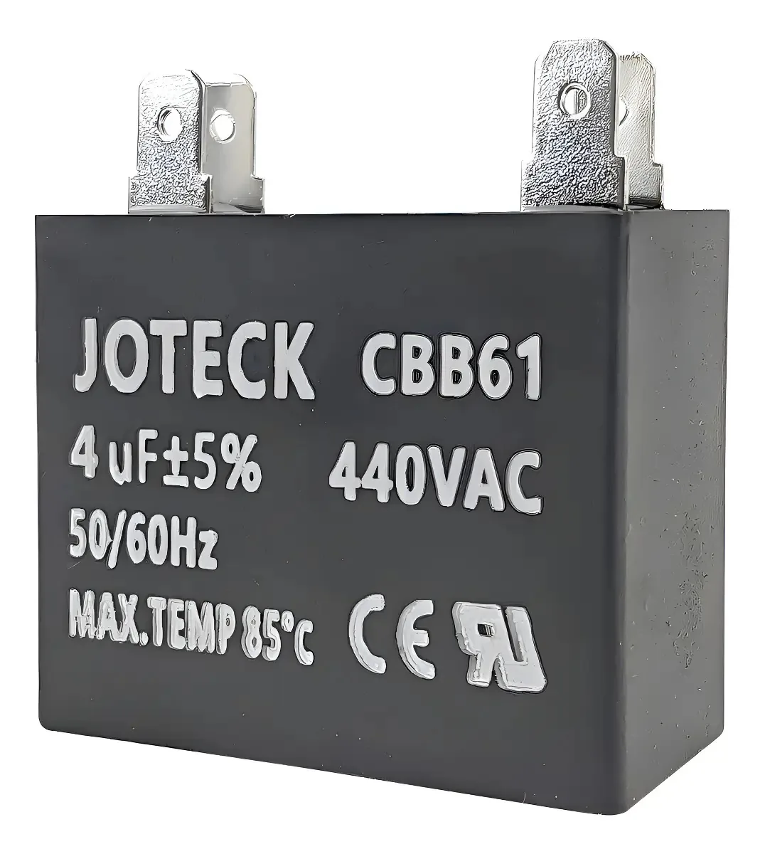 Capacitor 4uf +/- 5% 440v Quadrado