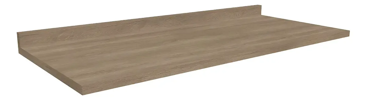 Tampo Para Balcão Pia 120 Cm Maxxi Mdp E609 Kappesberg Cor Nogal