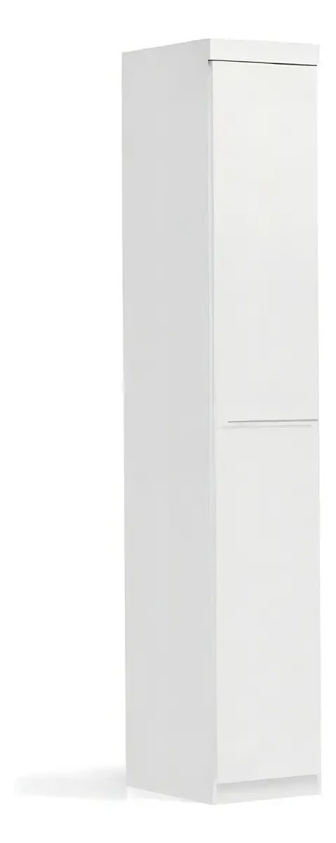 Guarda-roupas Canto 2 Portas Nogal A531 - Kappesberg Cor Branco
