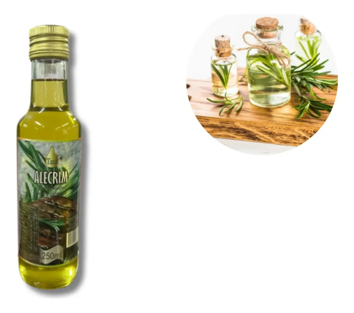 Óleo Extra Virgem de Alecrim Tani 250 mL Para Cabelo e Pele