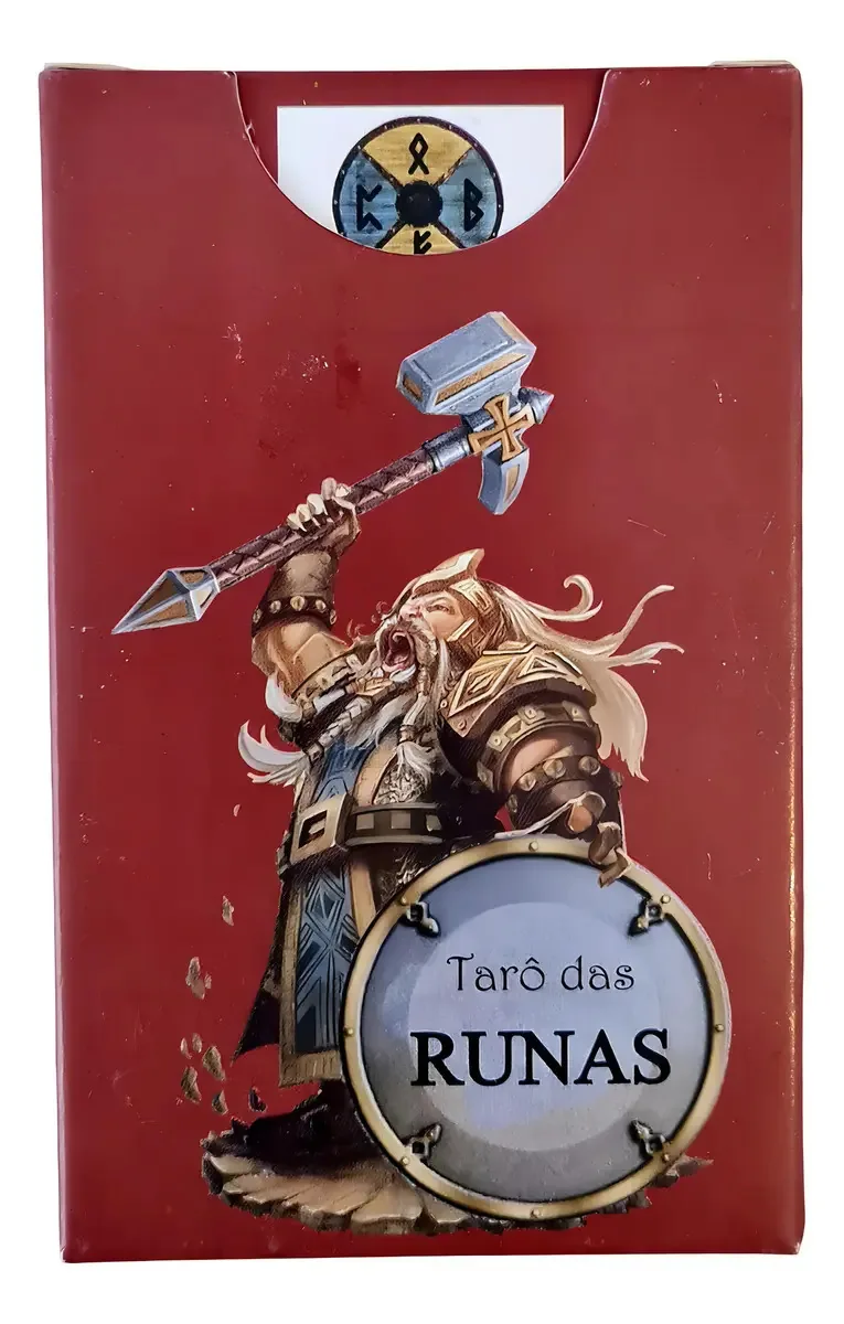 Baralho Runas com Manual 25 Cartas Estilo e Arte Atelier